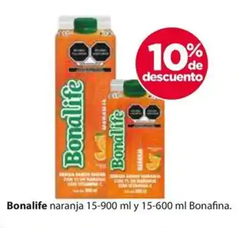 Zorro Bonalife naranja 15-900 ml y 15-600 ml Bonafina oferta