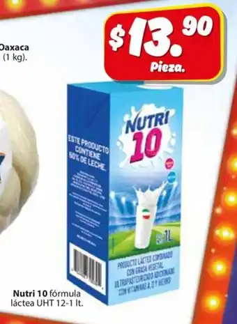 Nutri 10 fórmula láctea UHT 12-1 It.