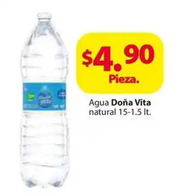 Zorro Agua Doña Vita natural 15-1.5 It. oferta