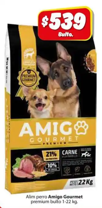 Zorro Alim perro Amigo Gourmet premium bulto 1-22 kg. oferta