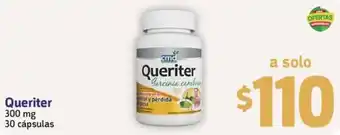 Farmacias YZA Queriter 300 mg 30 cápsulas oferta