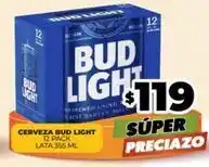 Merco Bud light - cerveza oferta