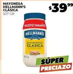 Merco Hellmann's - mayonesa clásica oferta