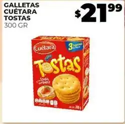 Merco Cuétara - galletas tostas oferta