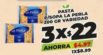 La perla - pasta p/sopa
