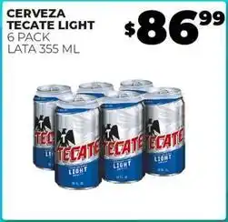 Merco Tecate - cerveza light oferta