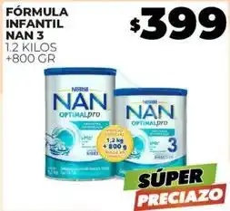 Nan - fórmula infantil 3