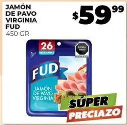 Merco Fud - jamón de pavo virginia oferta