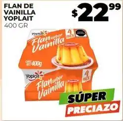 Merco Yoplait - flan de vainilla oferta
