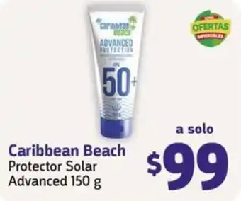 Farmacias YZA Caribbean Beach Protector Solar Advanced 150 g oferta