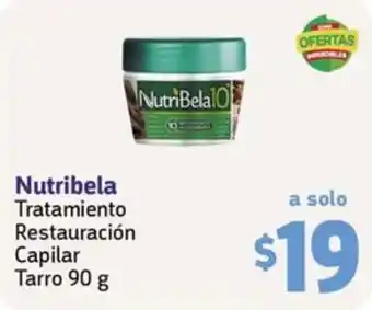 Nutribela Tratamiento Restauración Capilar Tarro 90 g
