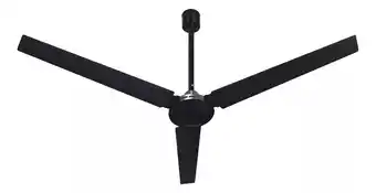 Mercado Libre Ventilador de techo Benelux EV1067 negro con 3 aspas de metal, 140 cm de diámetro 60Hz 127 V oferta