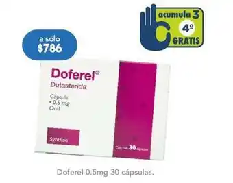 Farmacia San Pablo Doferel - 0.5mg 30 capsulas oferta
