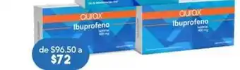 Farmacia San Pablo Aurax - ibuprofeno 600mg 20 tabletas oferta