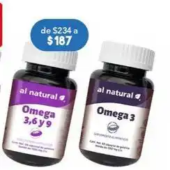 Farmacia San Pablo Al natural - omega 3, 6 y 9 60 cápsulas oferta
