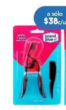 Brand blue - rizador de pestaña 2 piezas