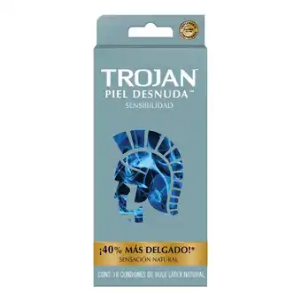 Farmacia San Pablo Trojan Piel Desnuda Sensación Natural oferta