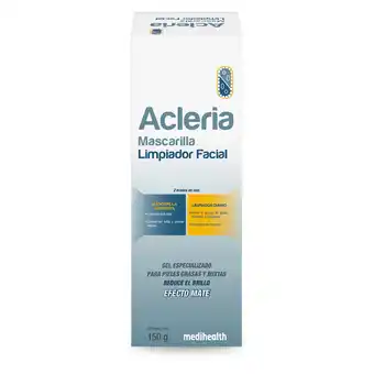 Farmacia San Pablo Acleria Mascarilla Limpiador Facial para Pieles Grasas y Mixtas Efecto Mate oferta