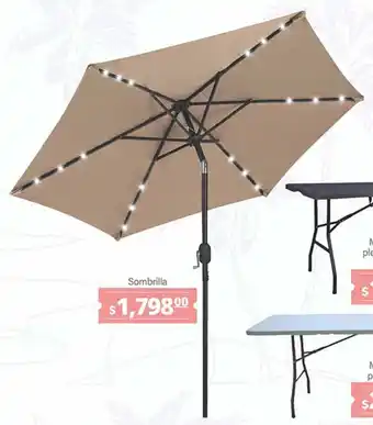 La Comer Sombrilla oferta