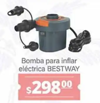 La Comer Bomba para inflar eléctrica BESTWAY oferta