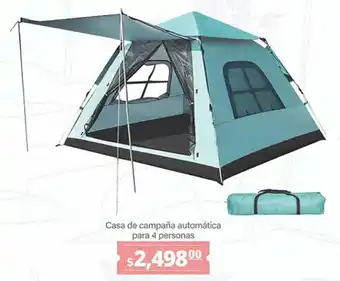 La Comer Casa de campaña automática para 4 personas oferta