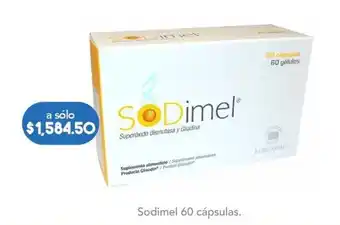 Farmacia San Pablo Sodimel 60 cápsulas. oferta