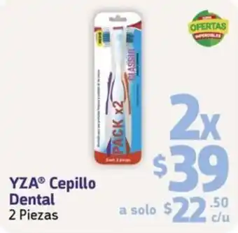 Farmacias YZA YZA Cepillo Dental 2 Piezas oferta