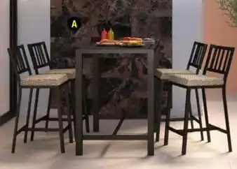 The Home Depot Hampton bay - juego de jardin harbor point oferta