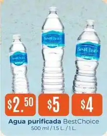 Tiendas Neto Best choice - agua purificada oferta