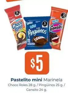 Tiendas Neto Marinela - pastelito mini oferta