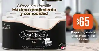 Tiendas Neto Bestchoice - papel higiénico gold 16 rollos oferta