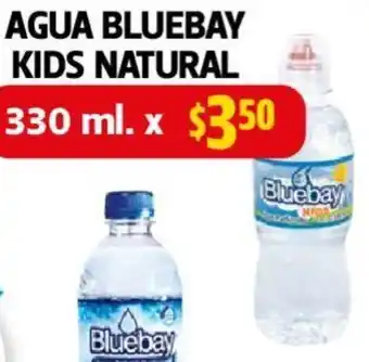 Farmacias Guadalajara AGUA BLUEBAY KIDS NATURAL x 330ml oferta