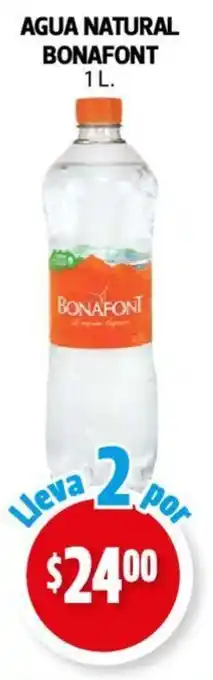 Farmacias Guadalajara AGUA NATURAL BONAFONT 1L oferta