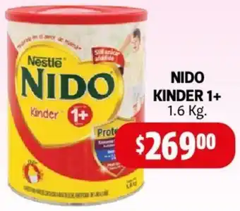 Farmacias Guadalajara NIDO KINDER 1+ 1.6kg oferta