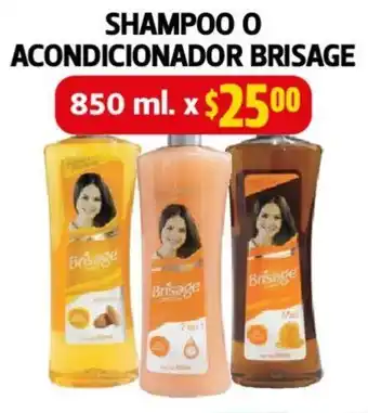 Farmacias Guadalajara SHAMPOO 0 ACONDICIONADOR BRISAGE 850ml oferta
