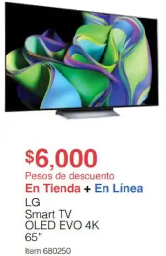 LG Smart TV OLED EVO 4K 65"