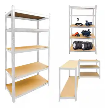 Mercado Libre Estante Anaquel Organizador Metal 5 Niveles Hogar Oficina Color Plateado oferta