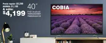 City Club COBIA FHD Android 40" oferta