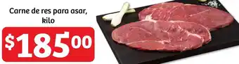 Soriana Híper Carne de res para asar kilo oferta
