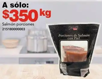 Salmón porciones