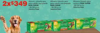 City Club Alimento húmedo para perro adulto raza grande DOG CHOW 20/100g oferta