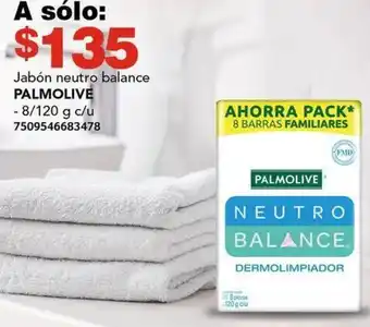 City Club Jabón neutro balance PALMOLIVE 8/120g oferta