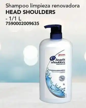 City Club Shampoo limpieza renovadora HEAD SHOULDERS 1/1L oferta