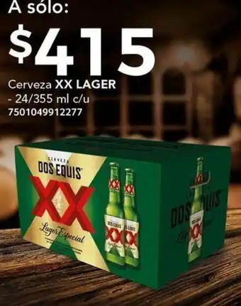 City Club Cerveza XX LAGER 24/355ml oferta