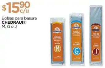Chedraui Bolsas para basura CHEDRAUI M, G o J oferta