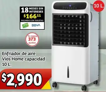 Soriana Express Enfriador de aire Vios Home capacidad 10L oferta