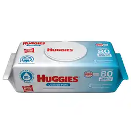 Farmacias YZA Huggies Cuidado Puro Toallas Hu 80 Pzas oferta