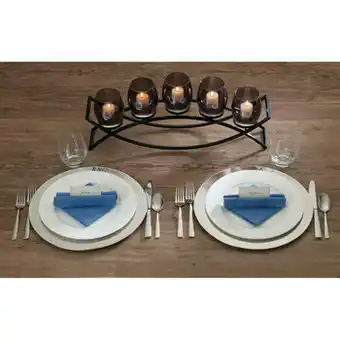 Costco Mikasa, Base para Platos de Acero Inoxidable, 4 piezas oferta