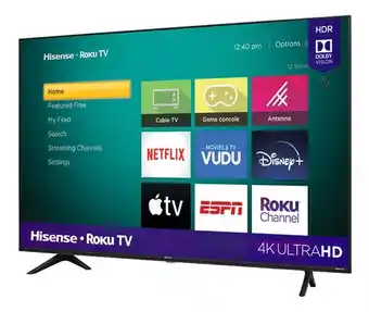 Mercado Libre Pantalla Televisión Hisense 58'' Smart Tv Roku 4k Uhd 58r6e3 oferta