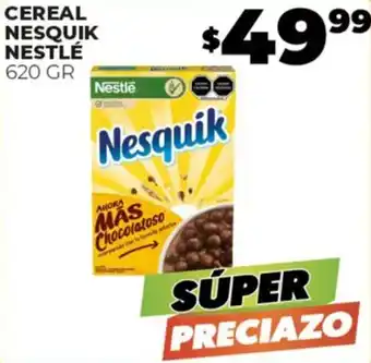CEREAL NESQUIK NESTLÉ 620 GR